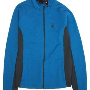 Spyder Men's Foremost Full-Zip Jacket concept blue